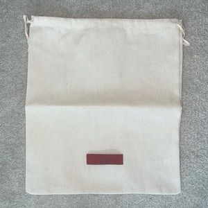 Valentino Garavani Dust Shoe Cover Linen Bag